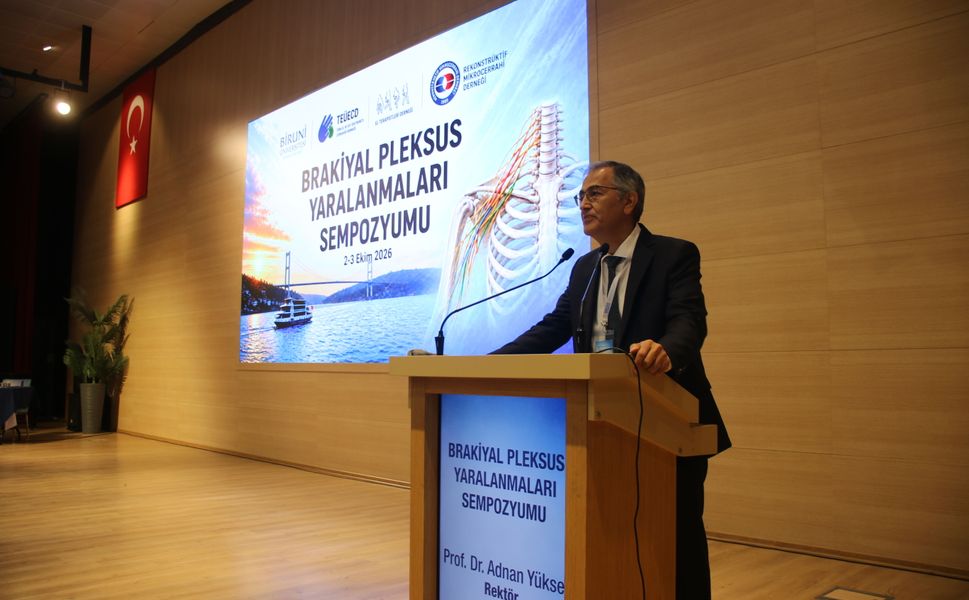 Biruni Üniversitesi'nde brakiyal pleksus yaralanmaları sempozyumu düzenlendi