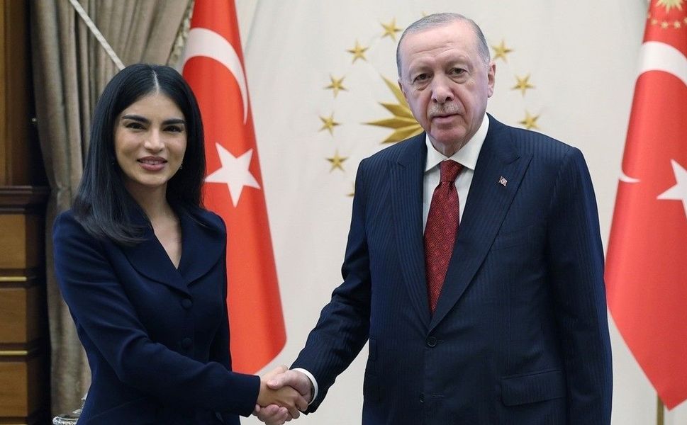 Cumhurbaşkanı Erdoğan, Özbekistan Cumhurbaşkanlığı İdaresi Başkanı Mirziyoyeva'yı kabul etti