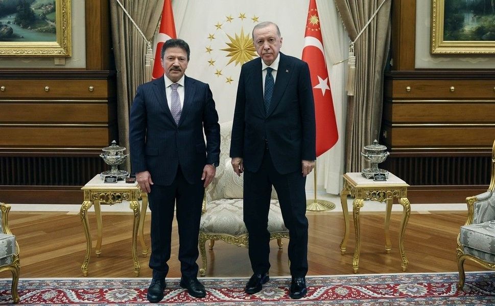 Cumhurbaşkanı Erdoğan, TESK Genel Başkanı Yiğiner'i kabul etti