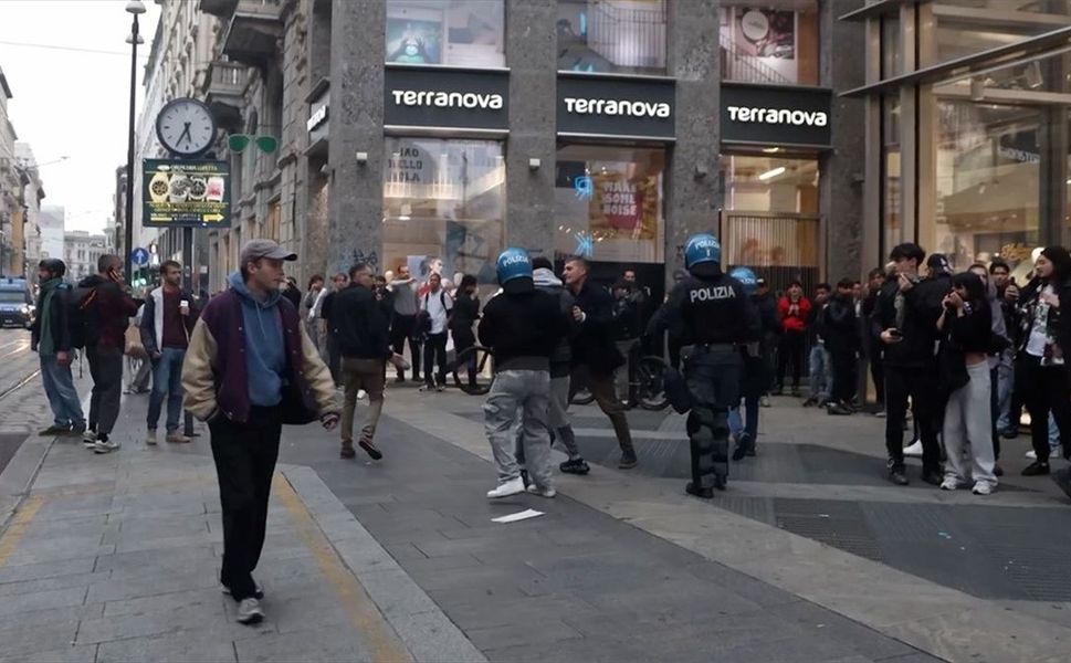Milano'da devam eden şiddet olaylarında 160 kişi gözaltına alındı