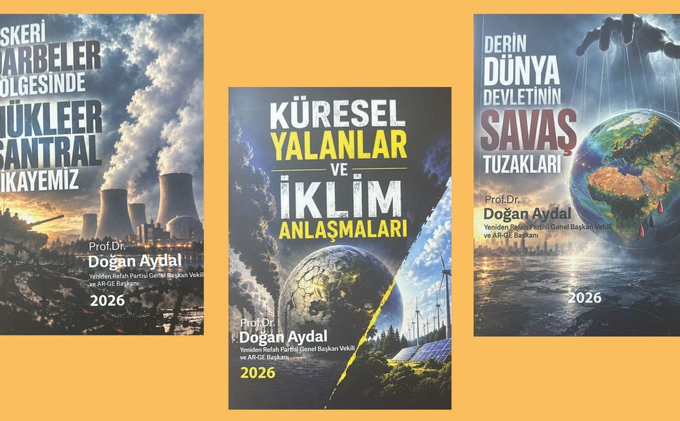 Prof. Dr. Doğan Aydal’ın 3 kitabı raflarda yerini aldı