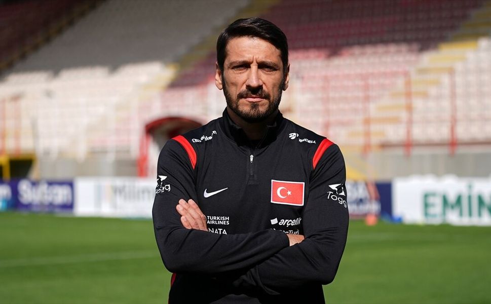 Ümit Milli Futbol Takımı Teknik Direktörü Korkmaz: En avantajlı skorları alıp hedefe ulaşma gayesindeyiz