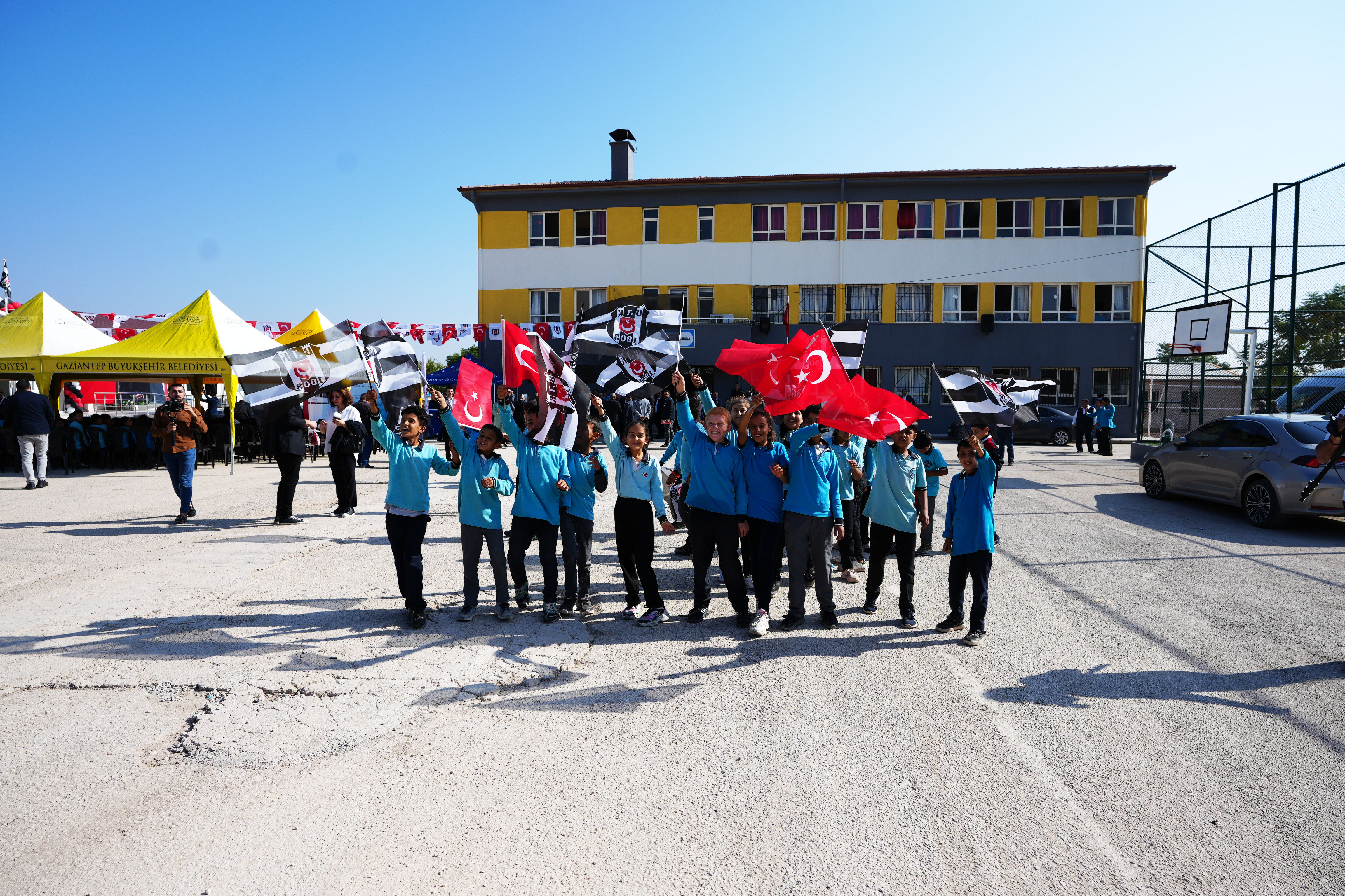 Gaziantep Oğuzeli Beşiktaş İlkokulu Açılış Töreni 
