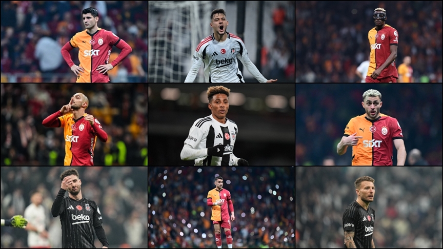 Beşiktaş-Galatasaray derbisinde gözler golcülerde olacak