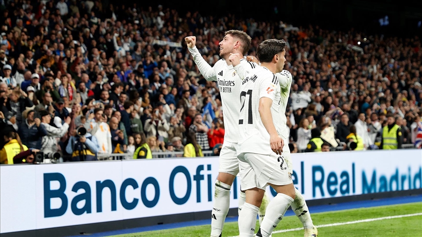 Real Madrid evinde Athletic Bilbao'yu son dakika golüyle yendi