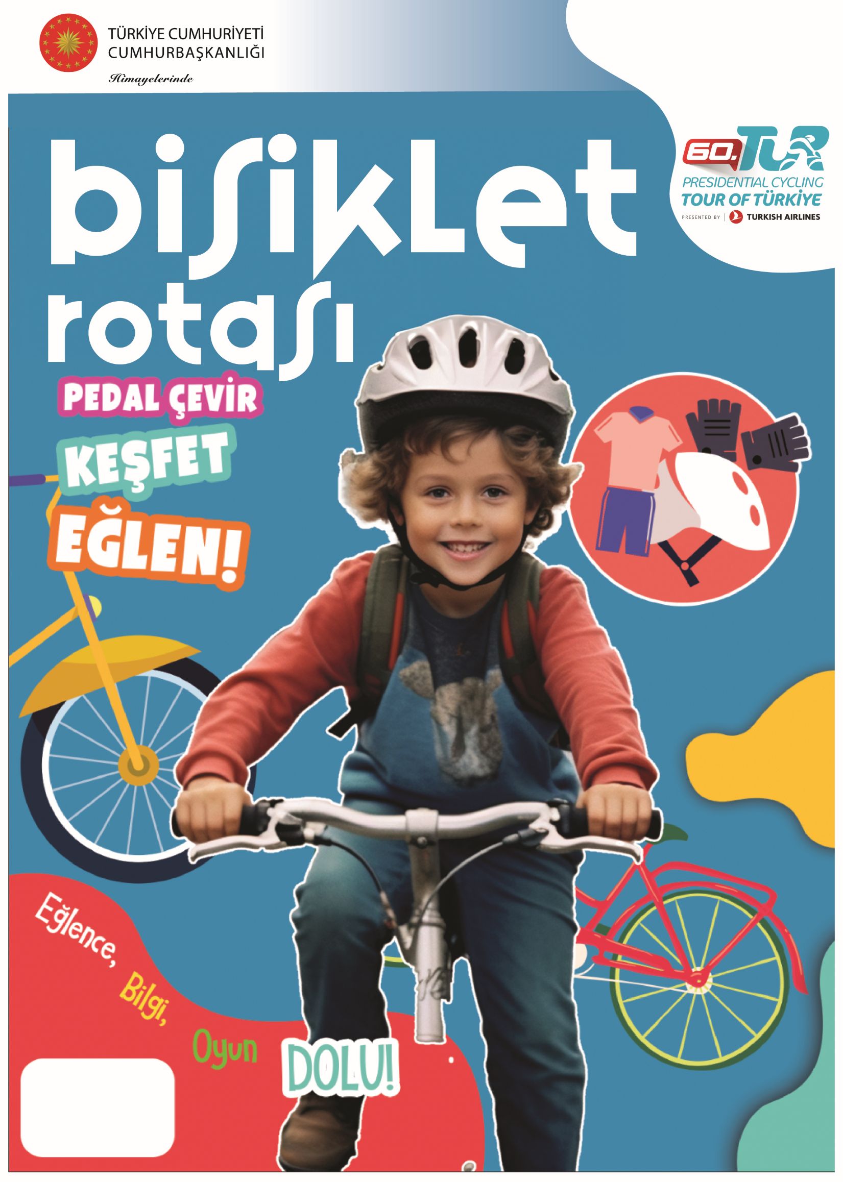 Türkiye Bisiklet Federasyonu’ndan çocuklara 23 Nisan hediyesi: “Bisiklet Rotası” Dergisi