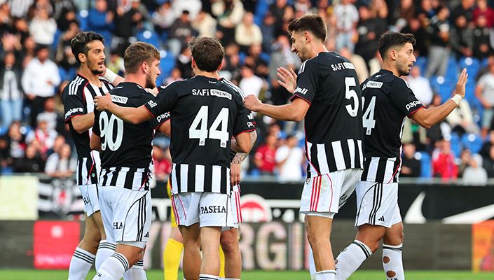 Beşiktaş sezonun ilk hazırlık maçında kazandı