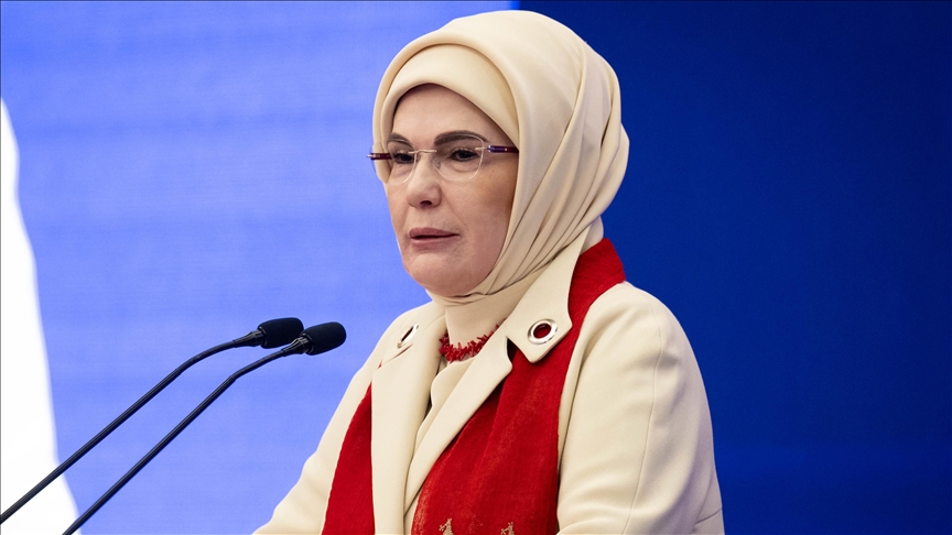 Emine Erdoğan, 12 asker için başsağlığı mesajı yayımladı