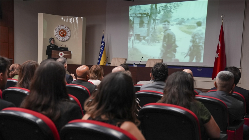 Dışişleri Bakanlığı, Srebrenitsa Soykırımı'nın 30'uncu yılı münasebetiyle anma etkinliği düzenledi