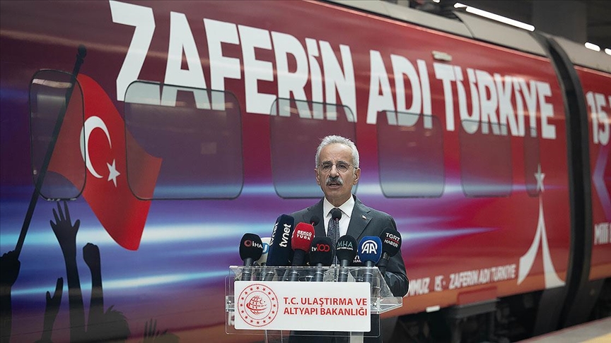15 Temmuz Demokrasi ve Milli Birlik Günü Treni, Ankara’dan ilk seferine uğurlandı