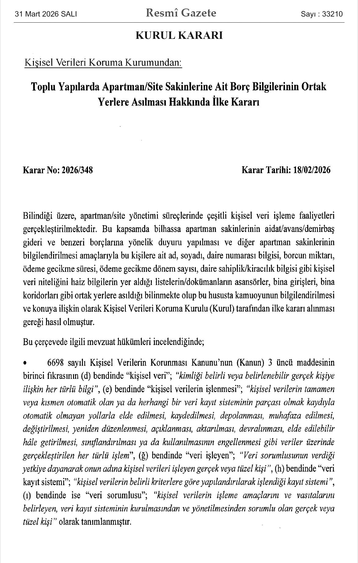 3 Resmi Gazete