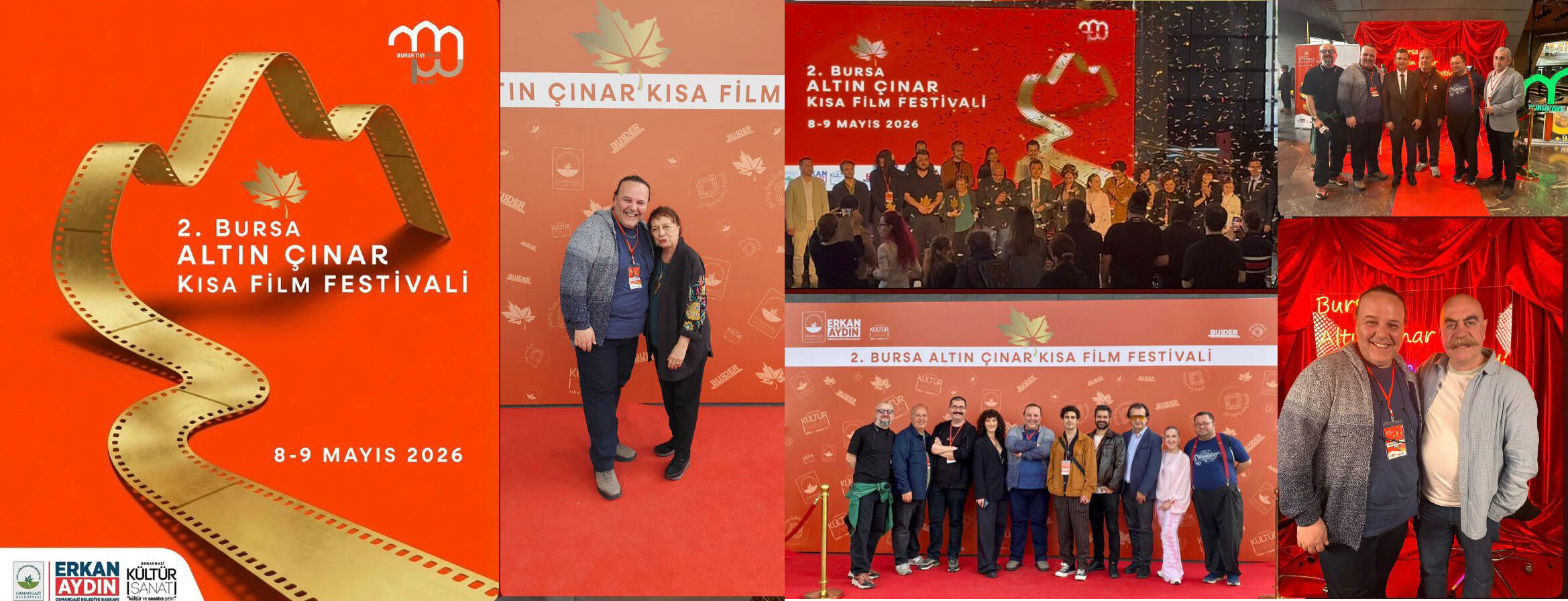 Bursa Altın Çınar Kısa Film Festivali büyük bir coşku ile gerçekleşti...