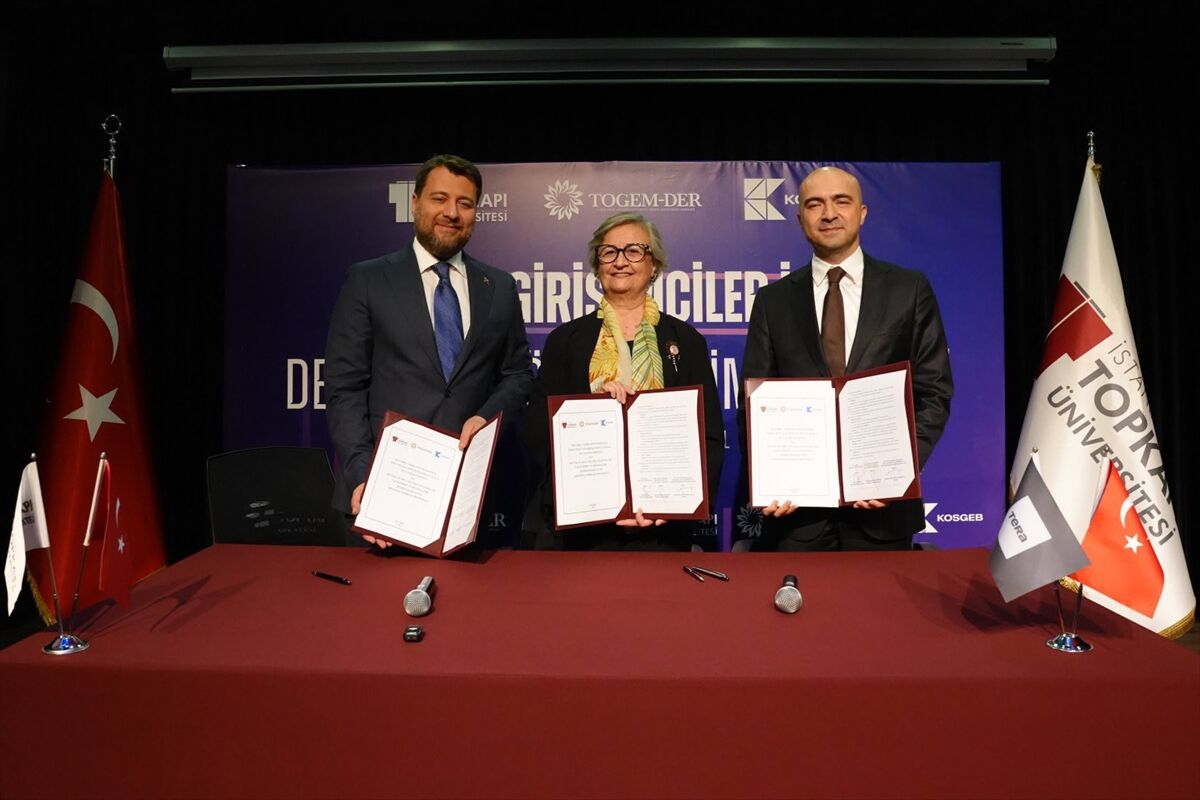İstanbul Topkapı Üniversitesi, TOGEM-DER ve KOSGEB'den kadın girişimcilere destek için işbirliği