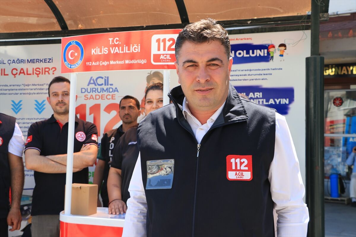 Kilis'te '112 Acil Çağrı Durağı' oluşturuldu