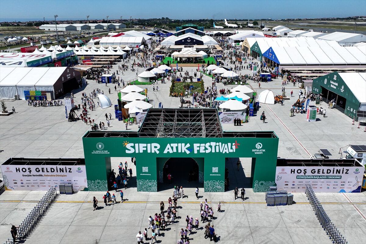 Sıfır Atık Festivali Atatürk Havalimanı'nda başladı