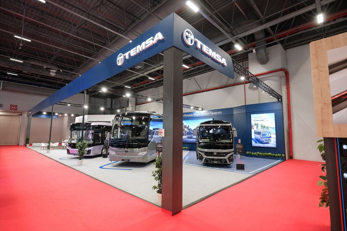 TEMSA 'Busworld Türkiye' fuarına katıldı