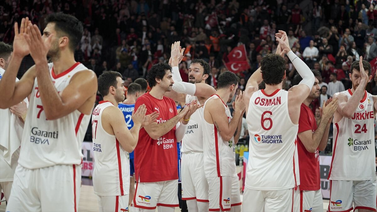 Türkiye, FIBA'nın Dünya Kupası Avrupa Elemeleri 'güç sıralamasında' ilk sırada