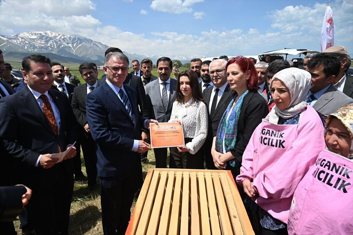 Van'da bal üreticileri için arılı kovan dağıtımına başlandı