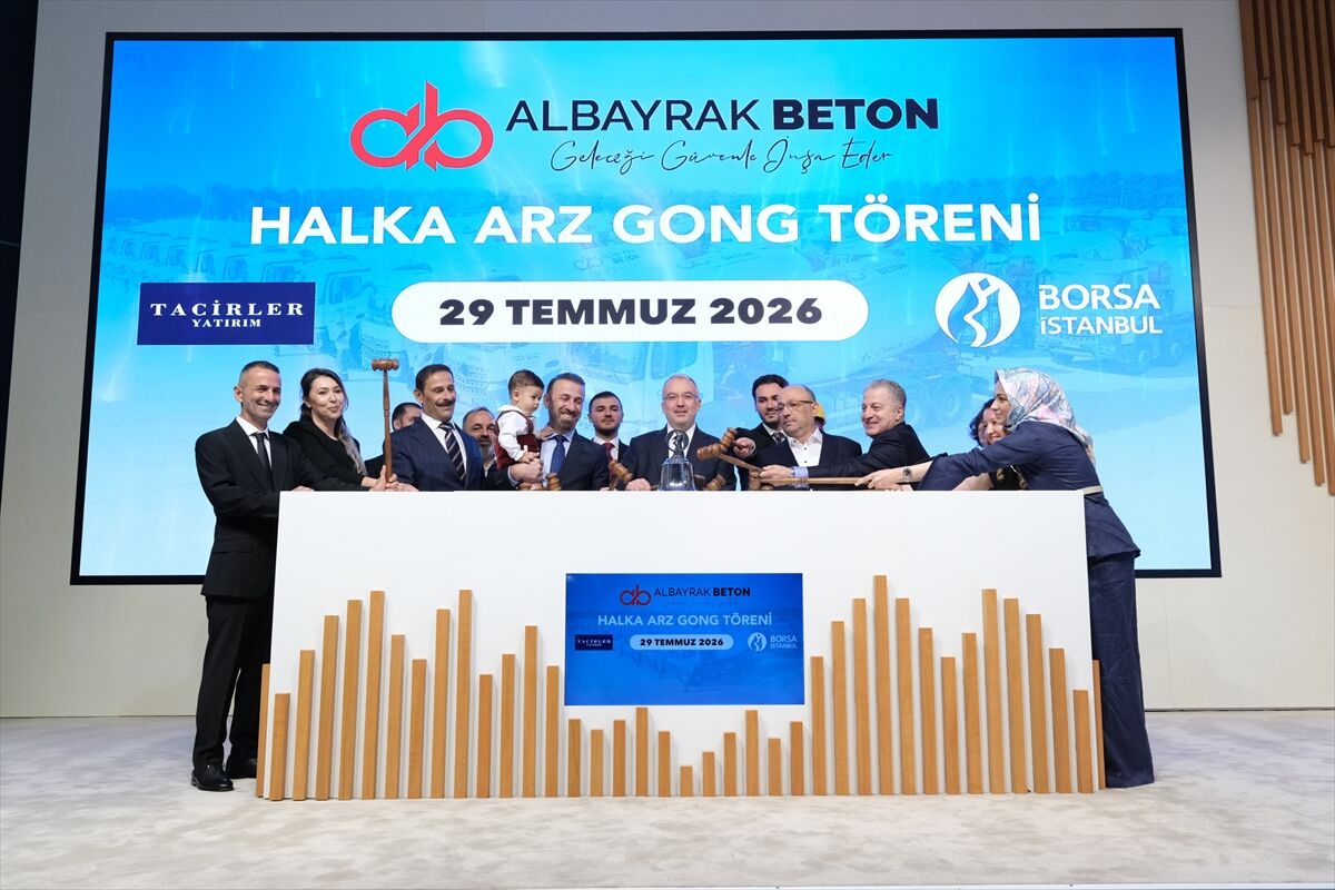 Borsa İstanbul'da gong Albayrak Hazır Beton Sanayi ve Ticaret AŞ için çaldı