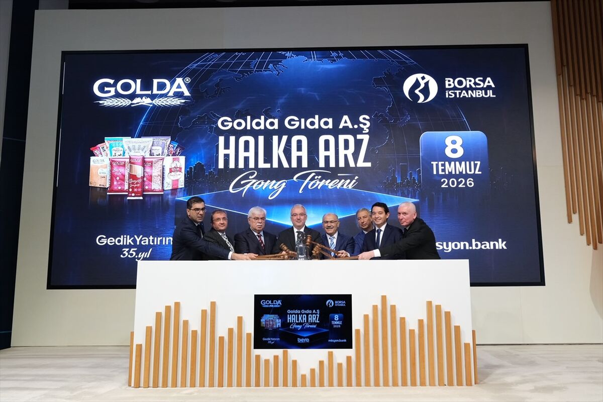 Borsa İstanbul'da gong Golda Gıda Sanayi ve Ticaret AŞ için çaldı