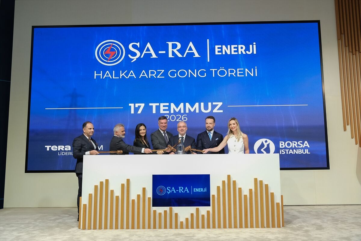 Borsa İstanbul'da gong Şa-Ra Enerji İnşaat Ticaret ve Sanayi AŞ için çaldı
