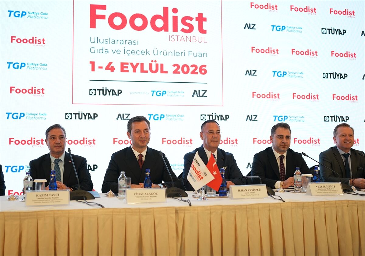 Foodist İstanbul eylülde küresel gıda sektörünü İstanbul'da buluşturacak