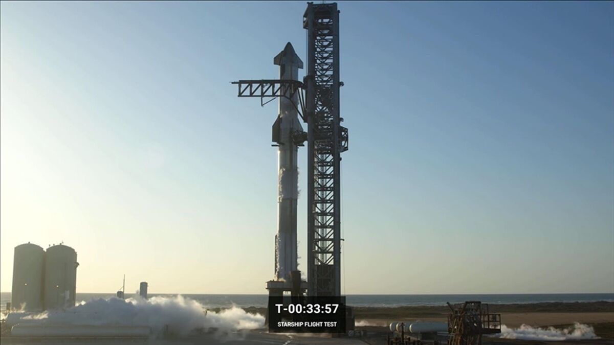 SpaceX'in Starship roketinin 13. test uçuşu, motorlardan bazılarının çalışmaması nedeniyle iptal edildi
