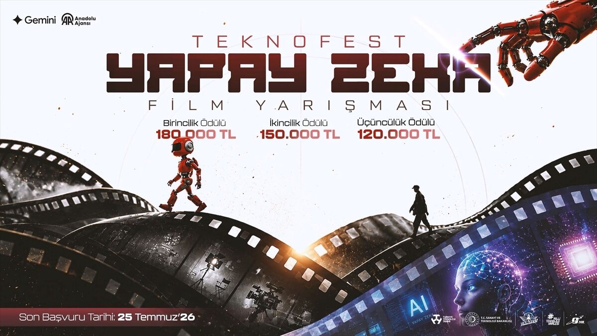 T3 Vakfı, AA ve Gemini işbirliğiyle düzenlenen 'Yapay Zeka Film Yarışması' başvuruları başladı
