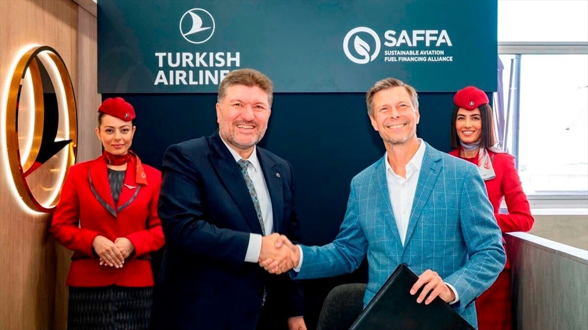 THY, sürdürülebilir havacılık yakıtı gelişimini desteklemek için 'SAFFA Fonu'na katıldı