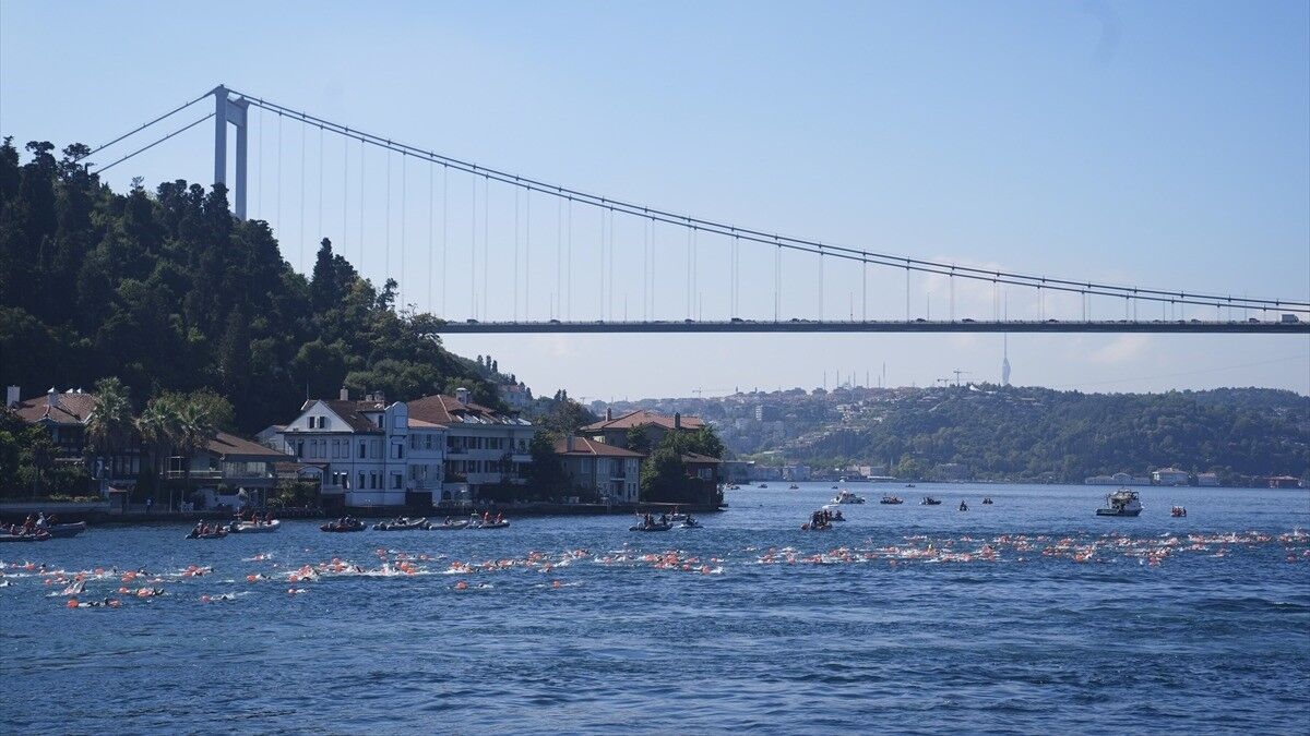 38. Boğaziçi Kıtalararası Yüzme Yarışı başladı