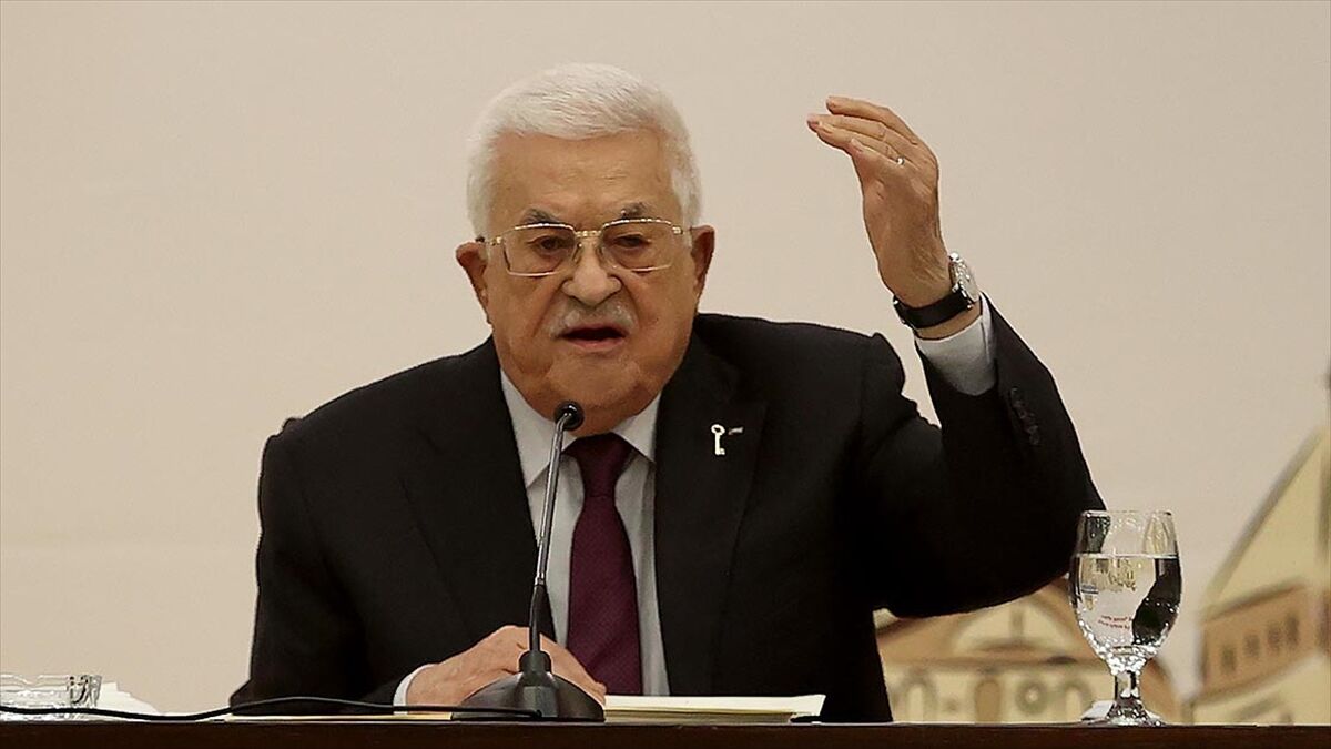 Abbas, İsrail'in 'E1' yasa dışı yerleşim projesinin Filistin Devleti'nin kuruluşunu tehdit ettiğini söyledi