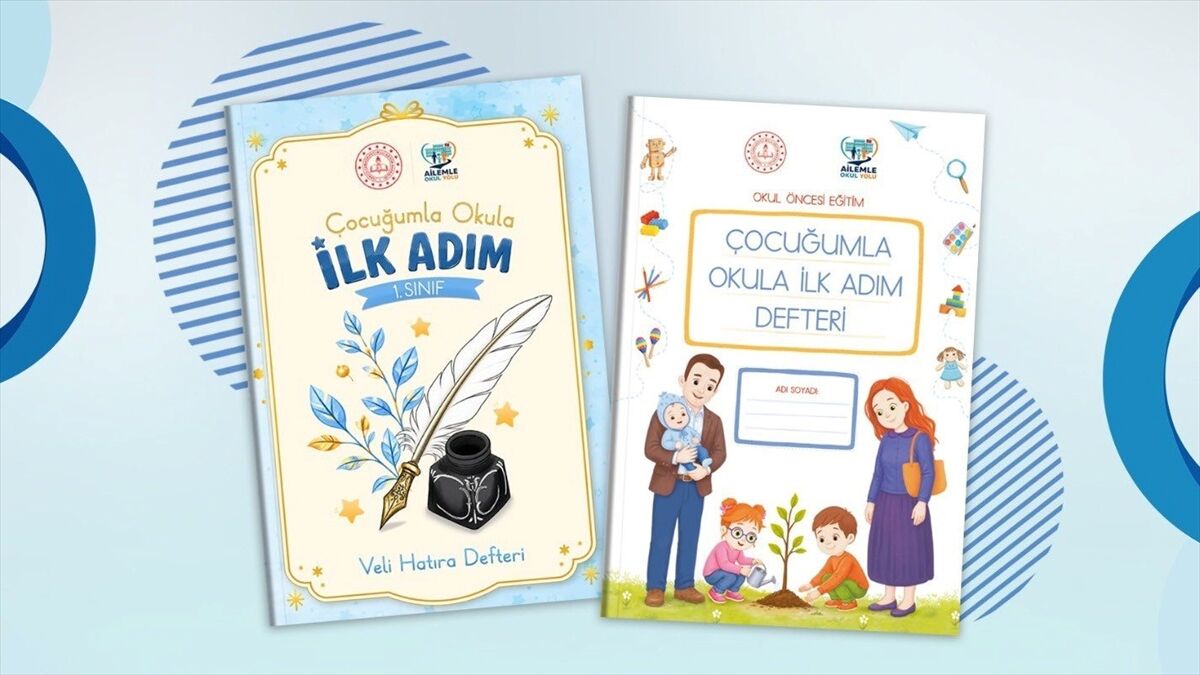 Aileler çocuklarının okula uyum sürecine 'İlk Adım Defteri'yle eşlik edecek