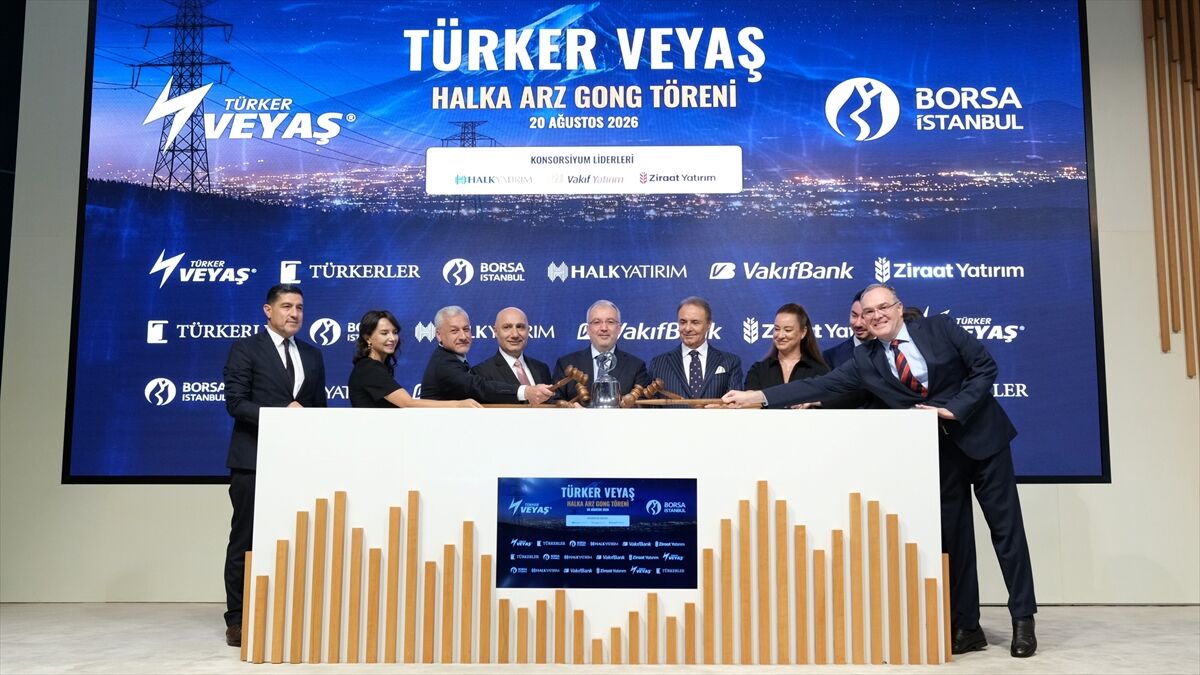 Borsa İstanbul'da gong Türker Vangölü Enerji Yatırım AŞ için çaldı