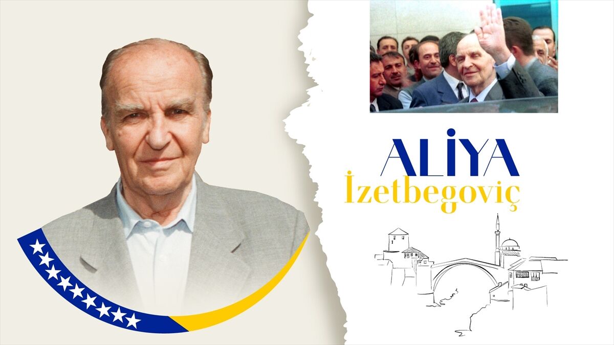 Bosna Hersek'in ilk cumhurbaşkanı merhum Aliya İzetbegoviç, doğumunun 101'inci yılında anılıyor