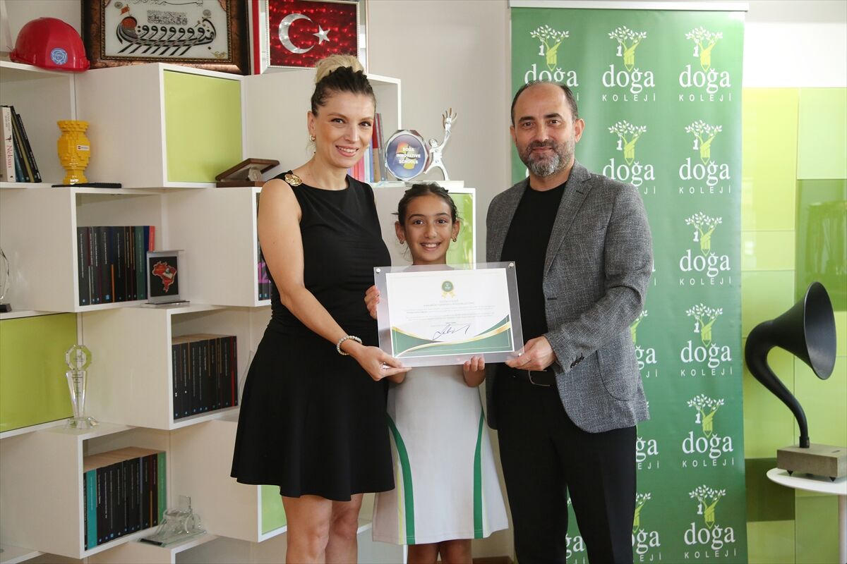 Doğa Koleji öğrencisi, TEKNOFEST ödülünü Gazze'deki çocuklara bağışlayacak