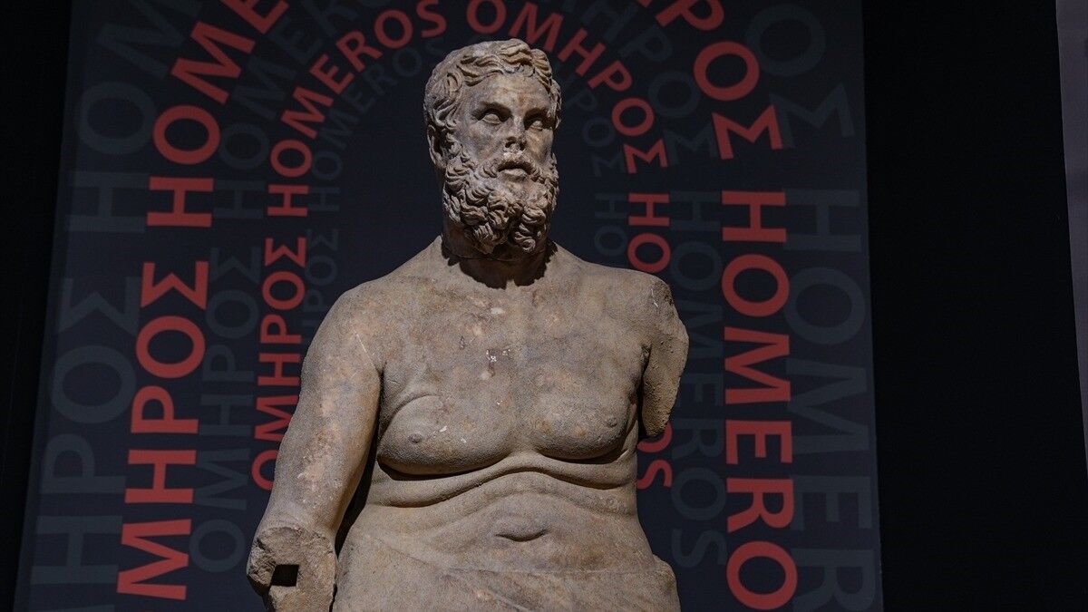 Homeros'un İzmir ile bağı, antik kaynaklar ve arkeolojik bulgularla tartışılıyor