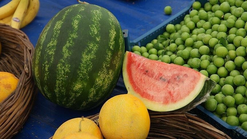 İstanbul'da geçen ay 23 bin 97 ton karpuz satıldı