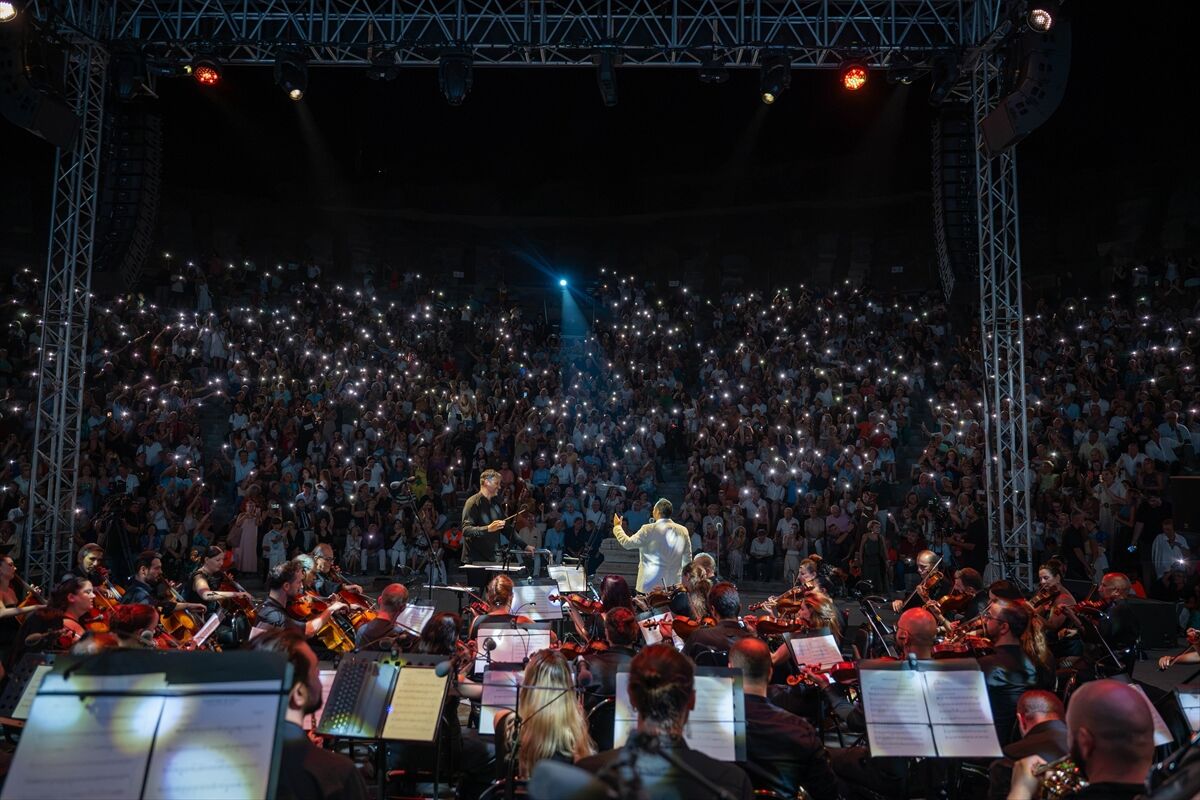 Limak Filarmoni Orkestrası Bodrum'da sanatseverlerle buluştu