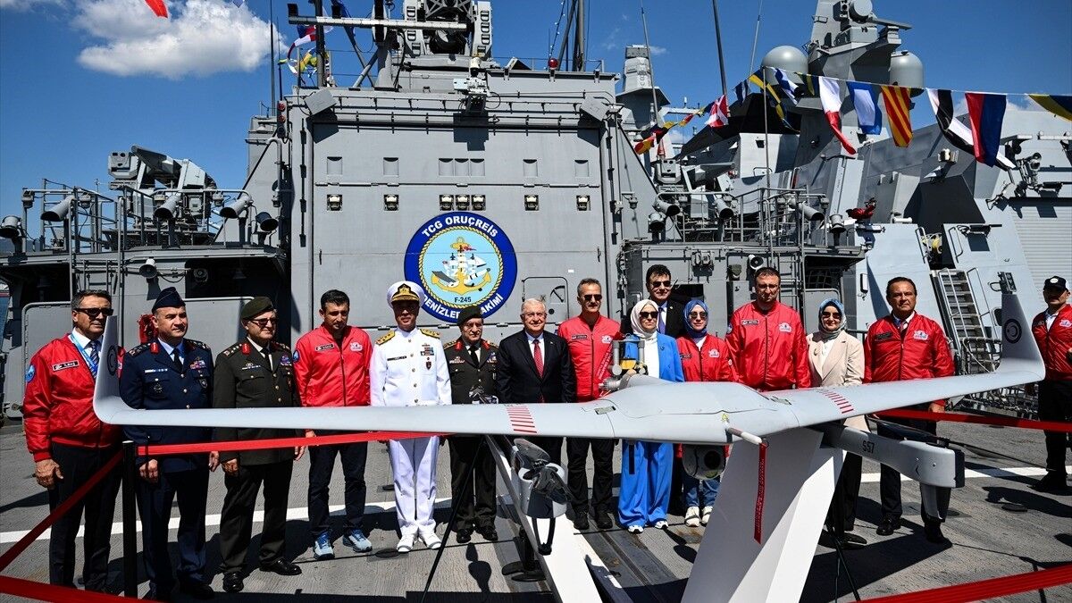 TEKNOFEST Mavi Vatan'da Bayraktar KALKAN DİHA'nın envantere alınmasına yönelik tören düzenlendi