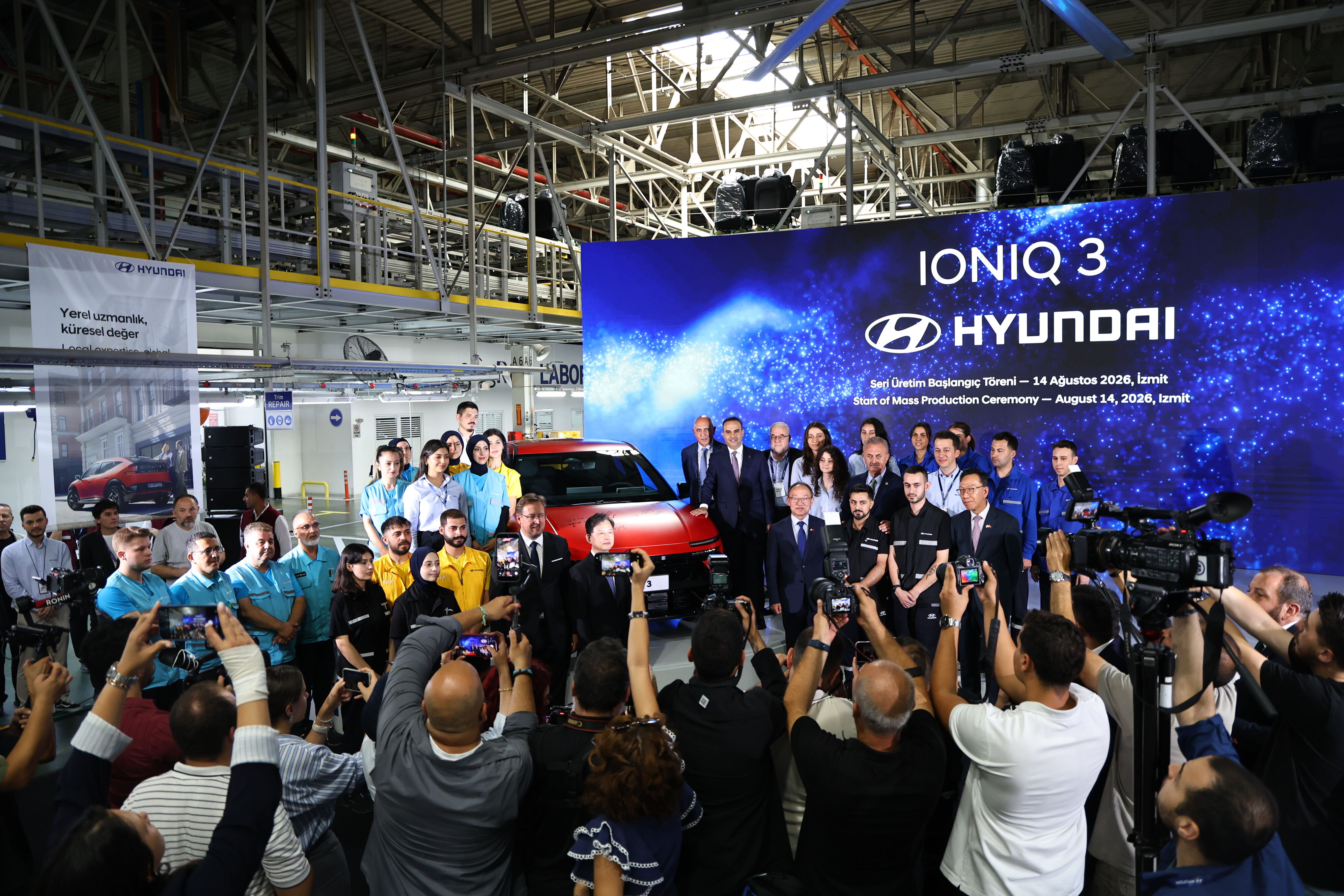 Türkiye, Hyundai'nin Avrupa'daki elektrikli otomobil üretim üssü oldu