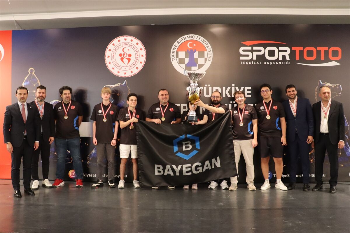 Türkiye Satranç Süper Ligi'nde şampiyon Bayegan Pendik Satranç Spor Kulübü oldu