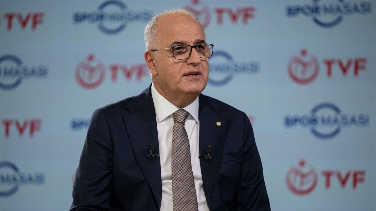 TVF Başkanı Mehmet Üstündağ: İnşallah bu yıl Milletler Ligi şampiyonluğuna Avrupa şampiyonluğunu da ilave ederiz