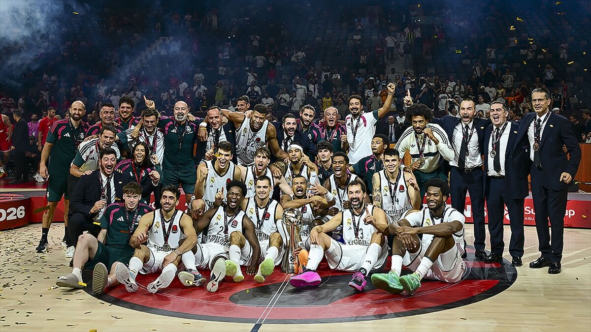 Basketbol Avrupa Ligi'nin en çok kazananı Real Madrid
