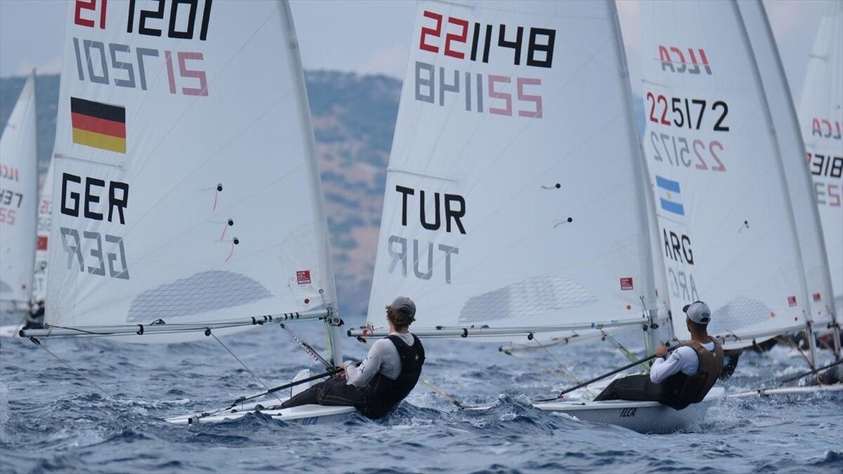 Bodrum'da 2026 ILCA Avrupa Kupası yelken yarışları tamamlandı