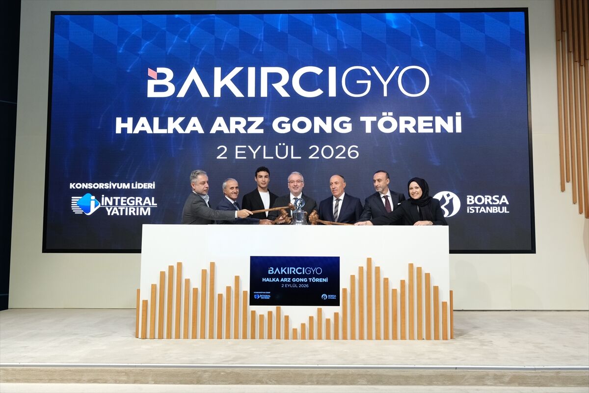 Borsa İstanbul'da gong Bakırcı GYO için çaldı