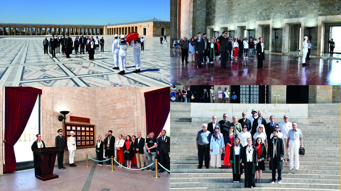 Adli yıl açılışında Çalıkuşu Derneği Anıtkabir’i ziyaret etti