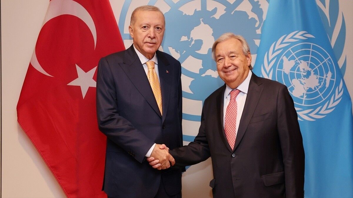 Cumhurbaşkanı Erdoğan, BM Genel Sekreteri Guterres ile görüştü