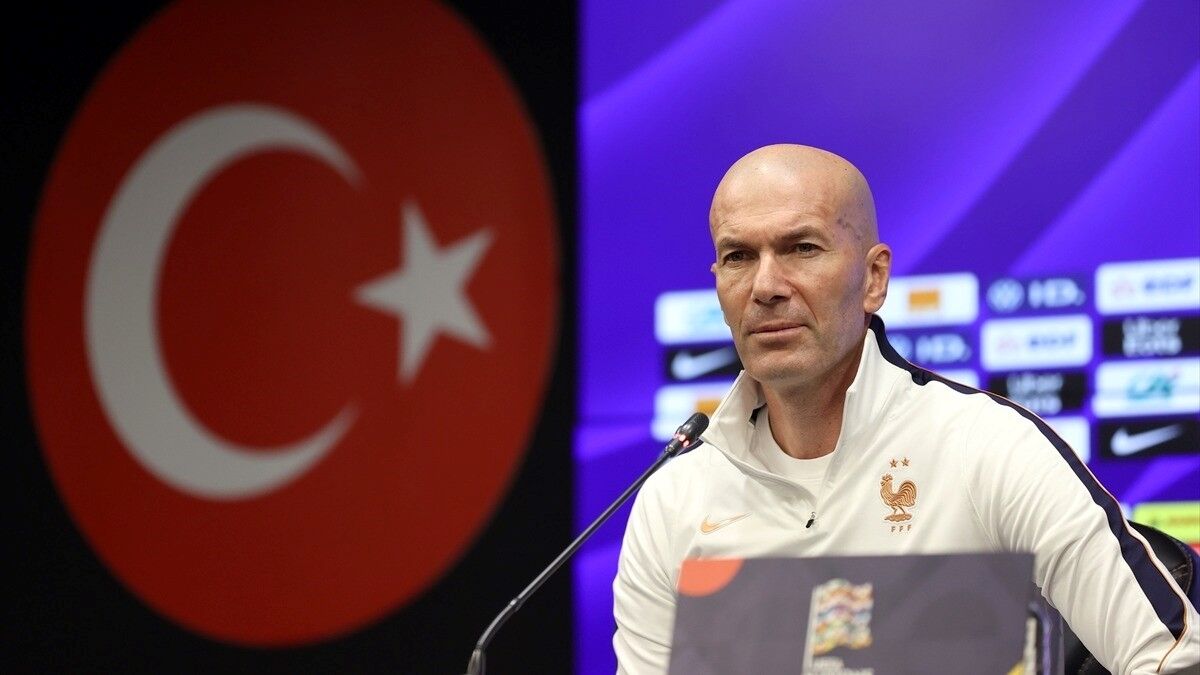 Fransa Milli Takımı Teknik Direktörü Zinedine Zidane: Türkiye çok iyi bir takım
