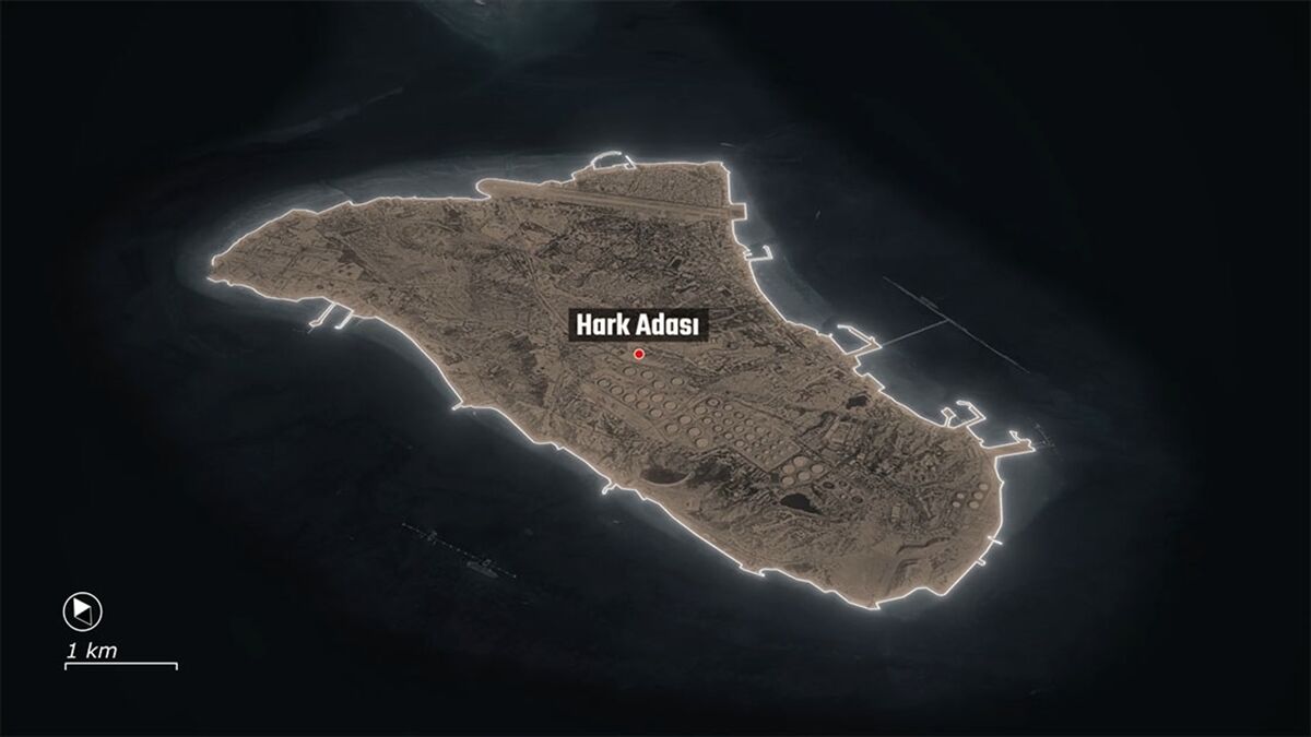 İran basını: Basra Körfezi'ndeki Hark Adası çevresinden patlama sesleri duyuldu
