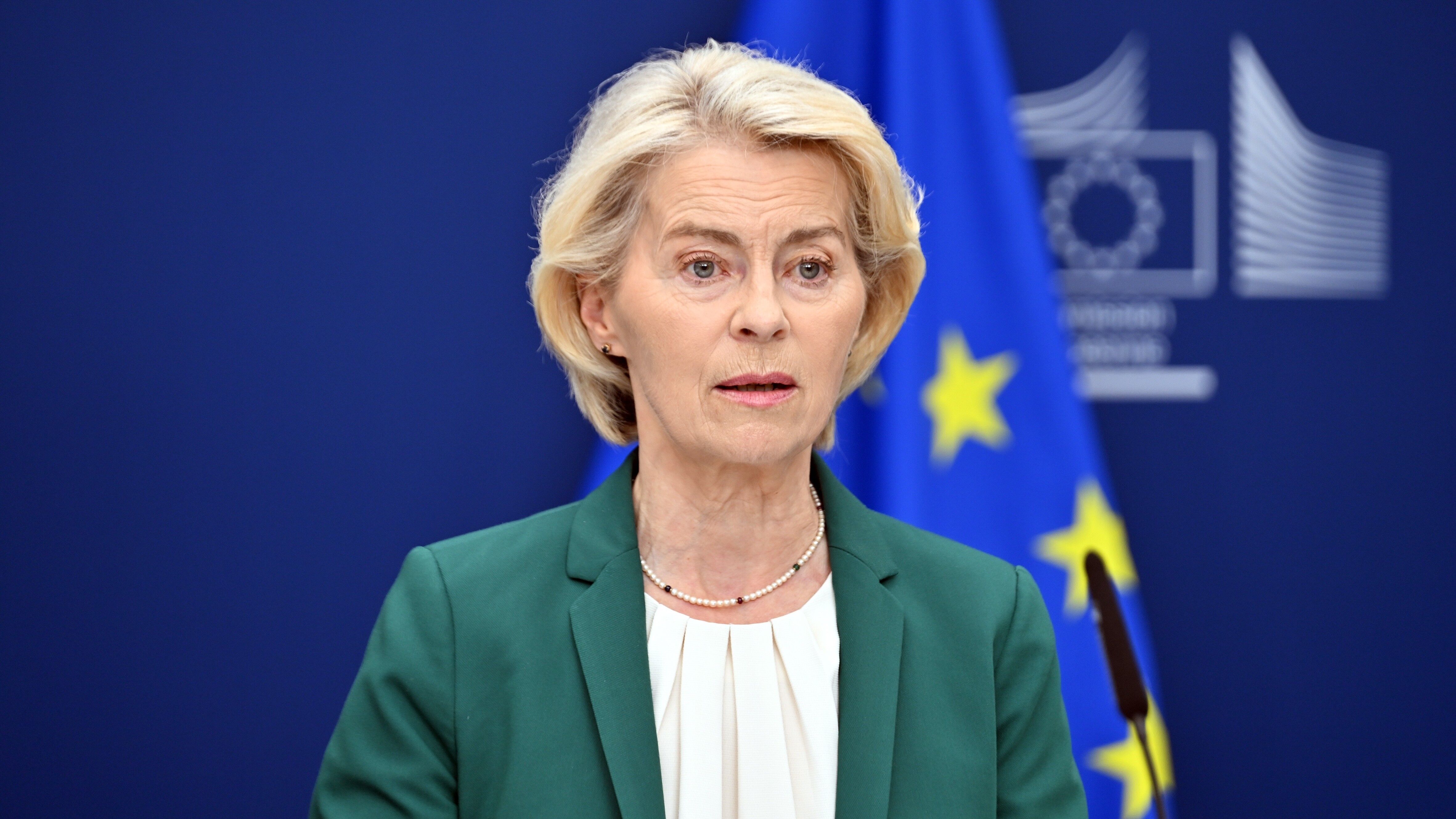 Von der Leyen, AB'nin İsrail'e karşı tutum alamamasına üyeler arasındaki bölünmüşlüğü gerekçe gösterdi
